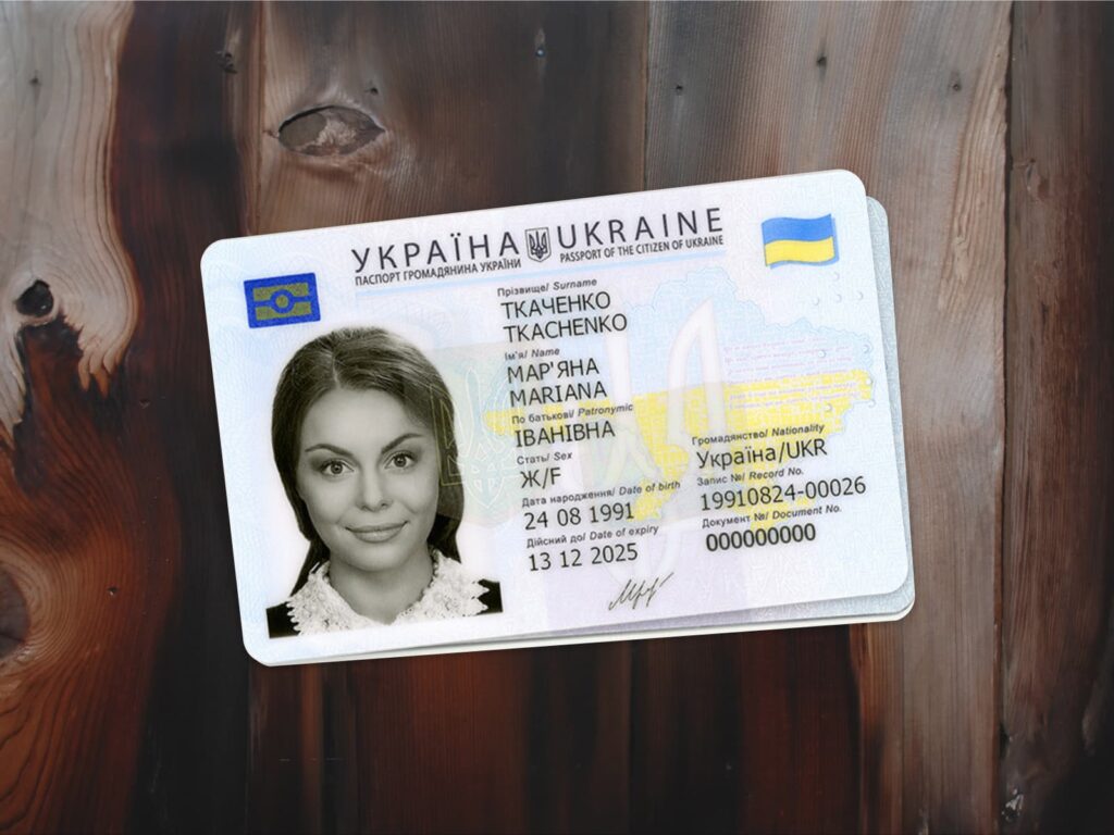 Ukrainian Passport • Honorary Consulate of Ukraine in Seattle